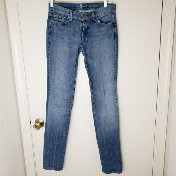 7 For All Mankind Denim - 7 For All Mankind Bootcut Jeans Women's 27 stretch